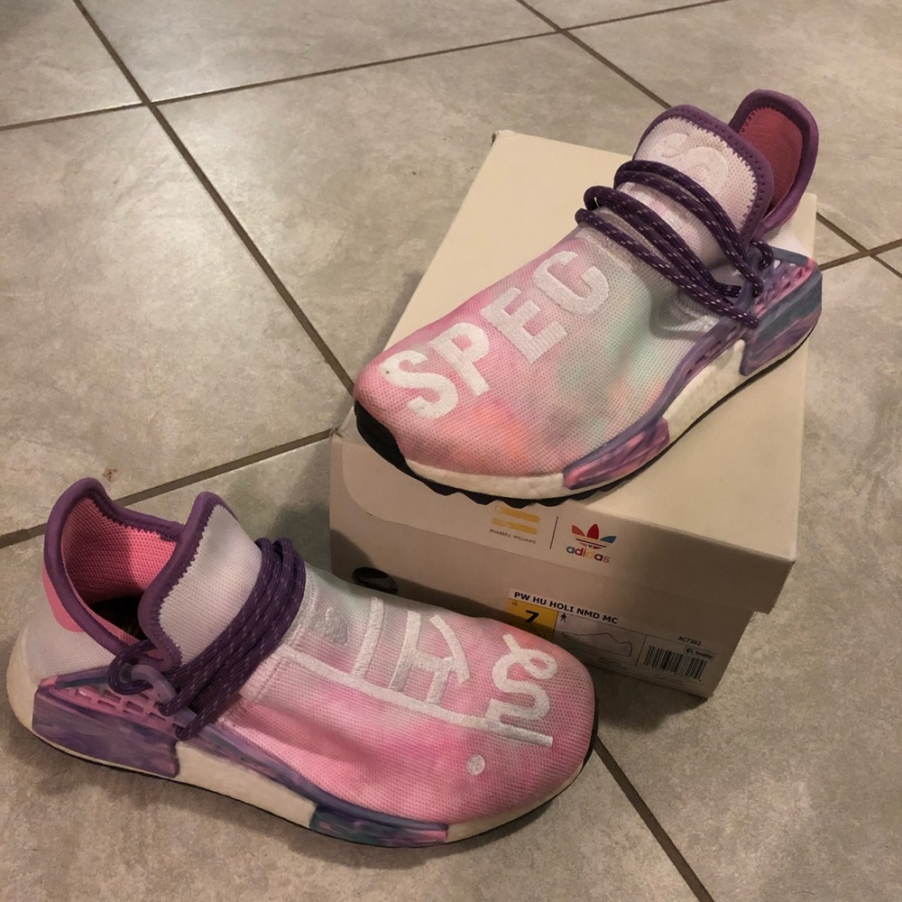 Pharrell X Adidas 2018 Hu Race Sneakers